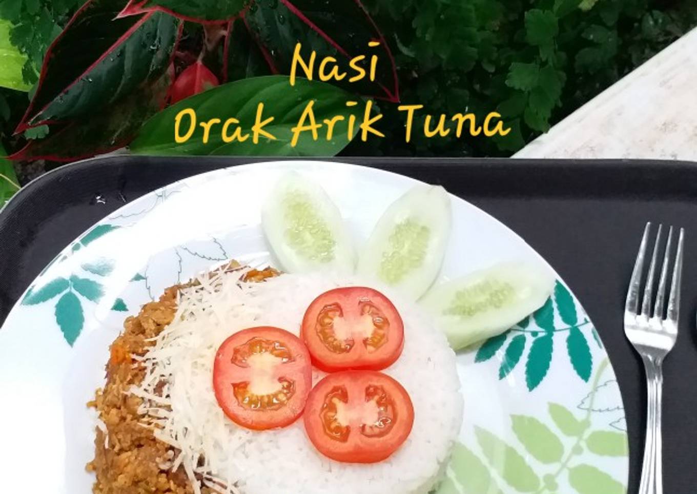 Nasi Orak Arik Tuna