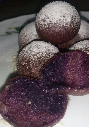 Foto resep Bola ubi ungu kopong melompong