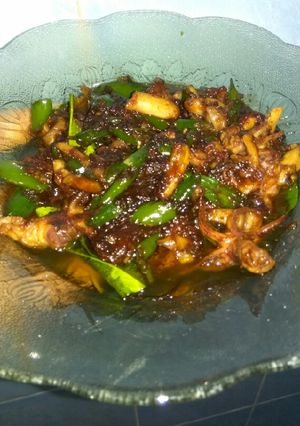 Foto resep Cumi kecap simple