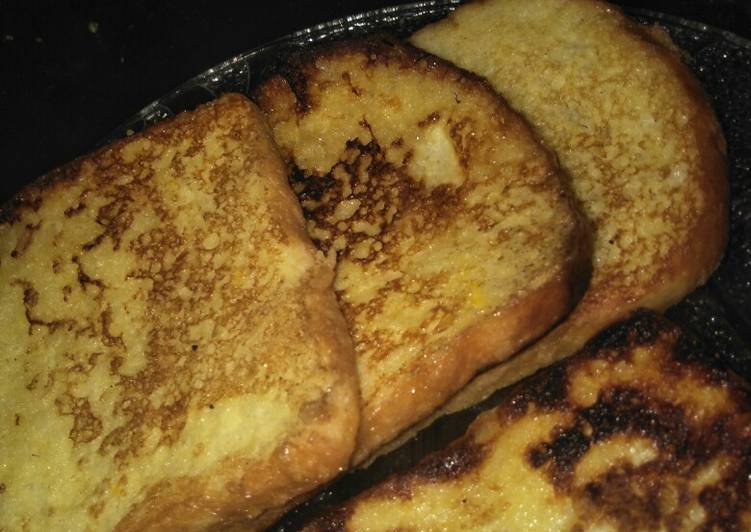 Simple Way to Make Homemade French toast