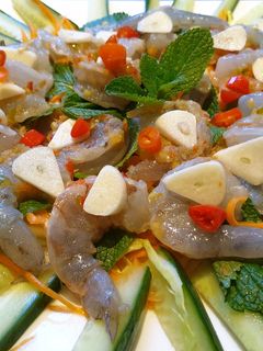 รูปของ กุ้งแช่น้ำปลา เด้งๆ แซ่บๆ