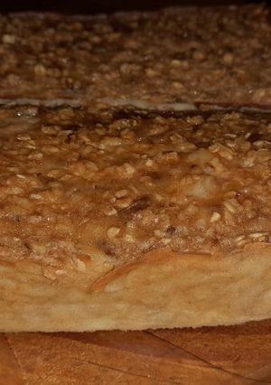 Una foto de Budincito de avena y banana
