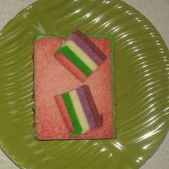 รูปของ Rainbow Cake Kukus