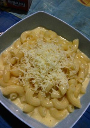 Foto resep Mac n cheese (makaroni keju) homemade
