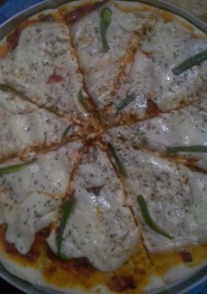 Una foto de Pizza nivel extremo