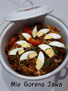 Foto resep Mie Goreng Jawa Bakso Sosis