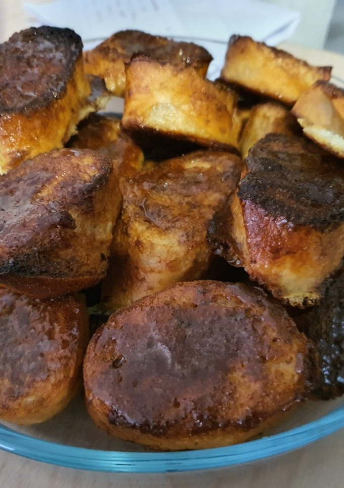 Una foto de Torrijas "sanas"