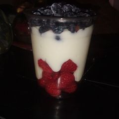 A picture of My fruity yogurt.