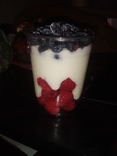 A picture of My fruity yogurt.