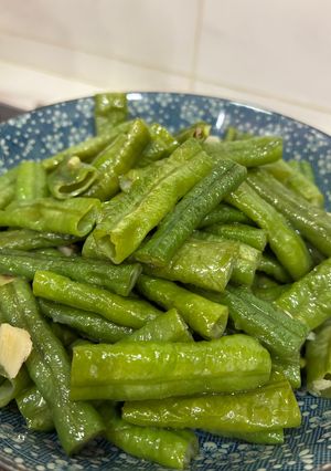 燜豇豆 的食譜成品照片