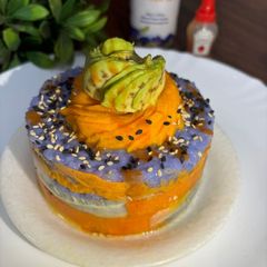 Avocado Mango Sushi Cake A picture of Avocado Mango Sushi Cake.