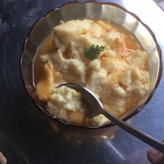 Homemade egg pudding A picture of Homemade egg pudding.