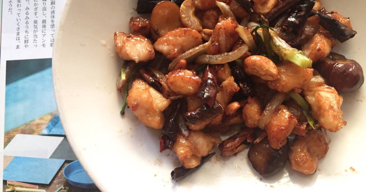 ไก่ผัดเม็ดมะม่วงเกาลัด