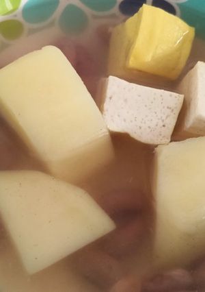 Foto resep Sup kentang kacang merah