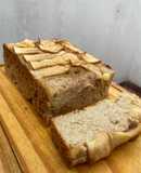 Budín de manzana y ricota magra