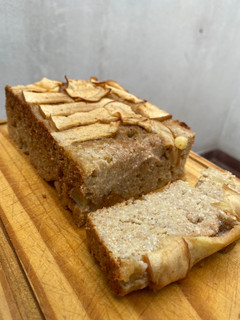 Una foto de Budín de manzana y ricota magra