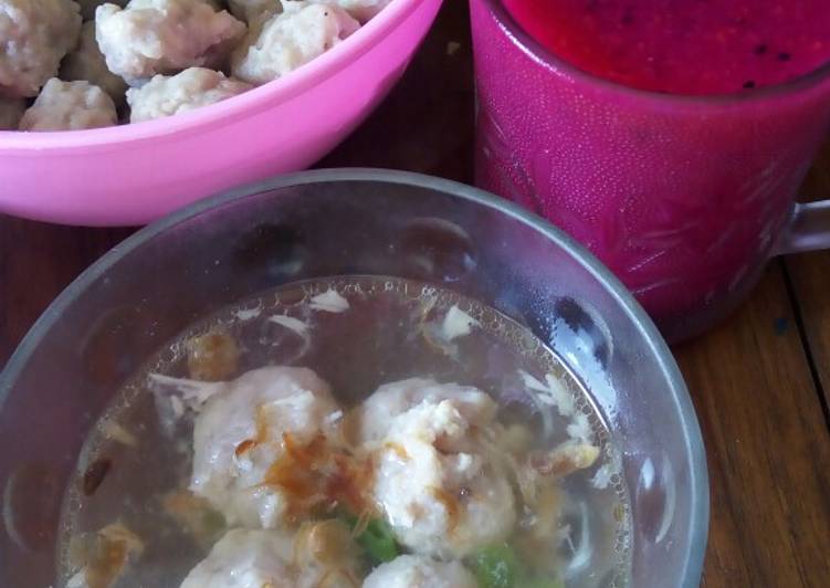 Bagaimana Menyiapkan Bakso urat homemade, Sempurna