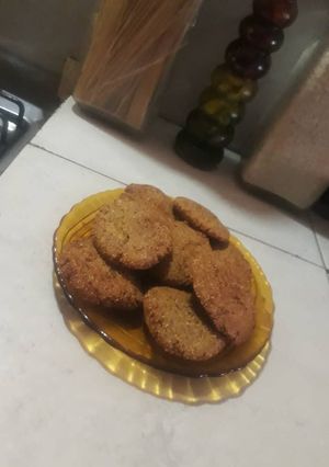 Una foto de Torticas de lentejas con harina de maíz