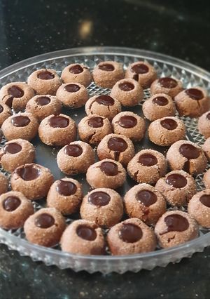 صورة لوصفة كعك الألماس بالكاكاو