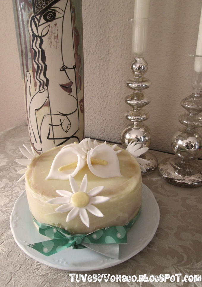 Una foto de Tarta de Limón