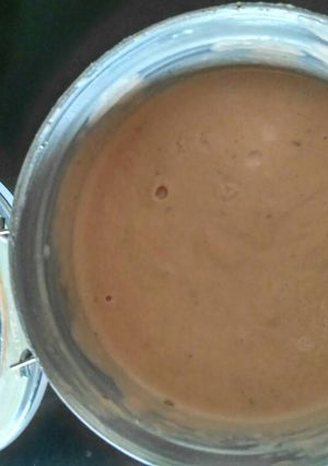 A picture of Chocolate icecream.