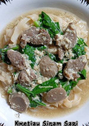 Foto resep Kwetiau Siram Sapi
