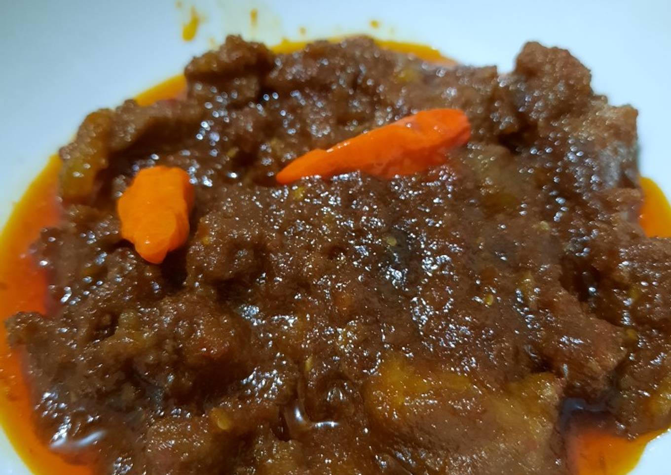 Sate sapi goreng
