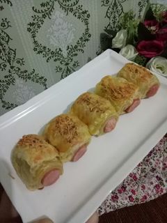 Foto resep Puff Pastry Sausage Rolls