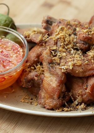 Foto resep Garlic Pepper Wings Devina Hermawan