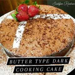A picture of Butter Type Dark Cooking Cake.