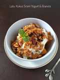 Labu Kukus Siram Yogurt & Granola