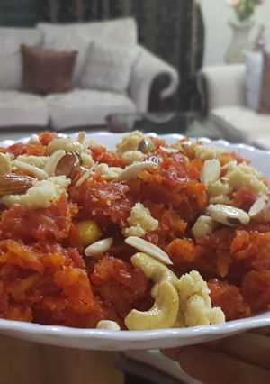 A picture of GAJJER KA HALWA#winter treat.