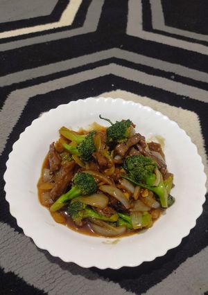 Foto resep Brokoli Sapi Lada Hitam