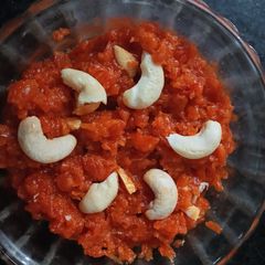 A picture of Gajar Halwa.