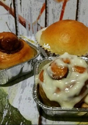 Foto resep Cinnamon roll with creamcheese frosting