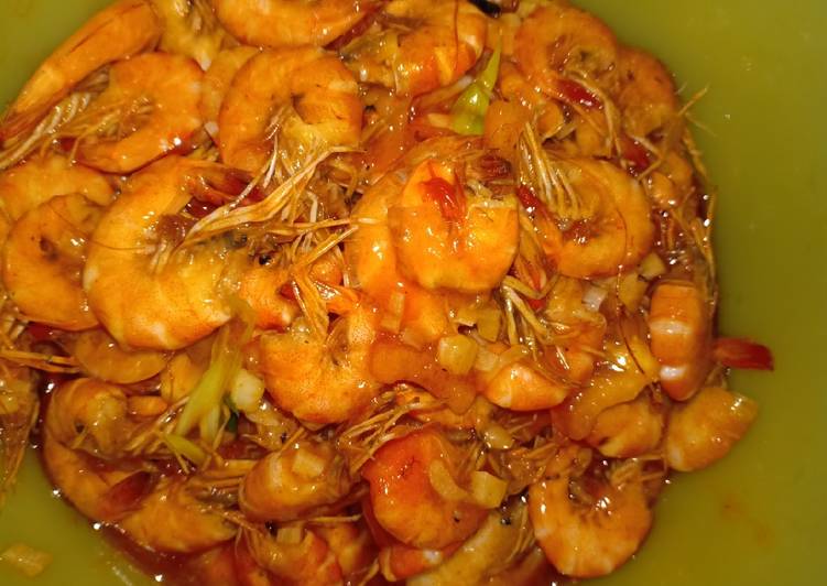 Resep 7. Udang goreng asam manis simple, Bisa Manjain Lidah