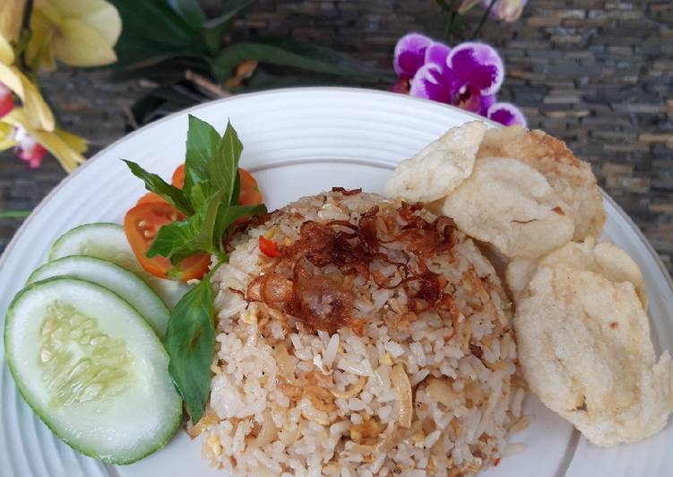 Nasi goreng rempah teri medan