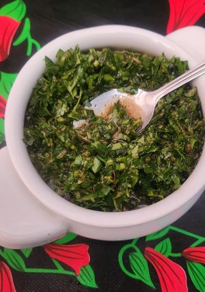 Una foto de Chimichurri