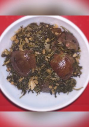 A picture of Methi baigan ki sabji.