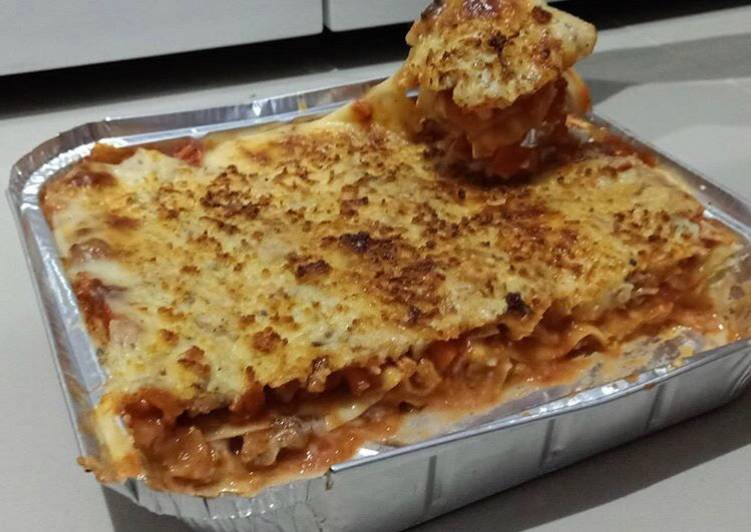 Resep Lasagna WFH, Enak Banget