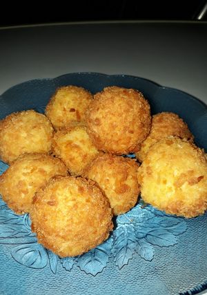 Foto resep Bola2 ayam isi keju mojarella