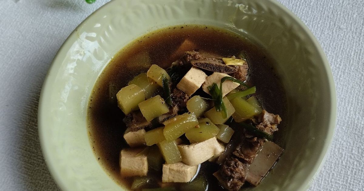 Rawon Iga Tahu Putih