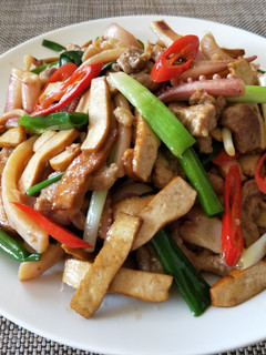 客家小炒 的食譜成品照片