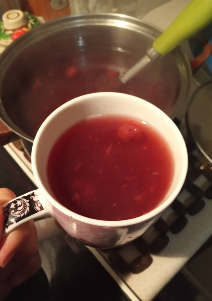 Кисіль з вишень 🍒