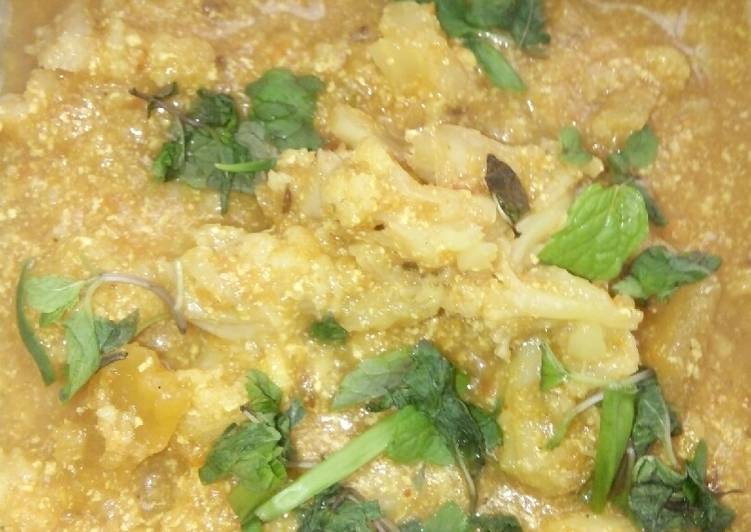 Easiest Way to Prepare Favorite Dahi wali Tasty Gobhi
