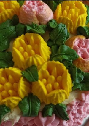 Gála pudingos díszítőkrém recept fotója