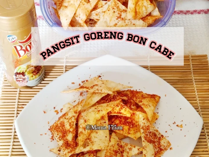 Langkah Gampang Menyiapkan Resep  Pangsit Goreng Bone Cabe yang Bikin Ngiler, Enak