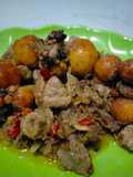 Sambel goreng uritan pedas