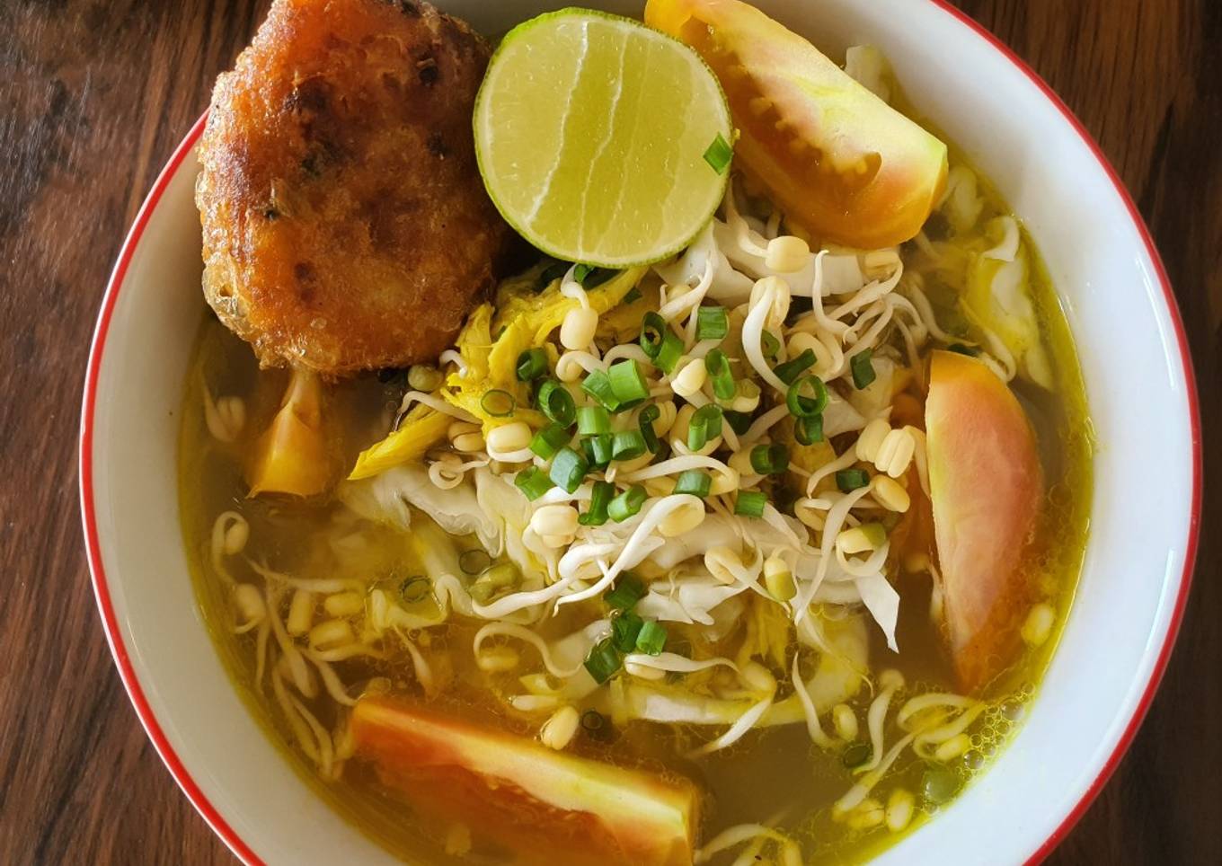 Soto ayam bening