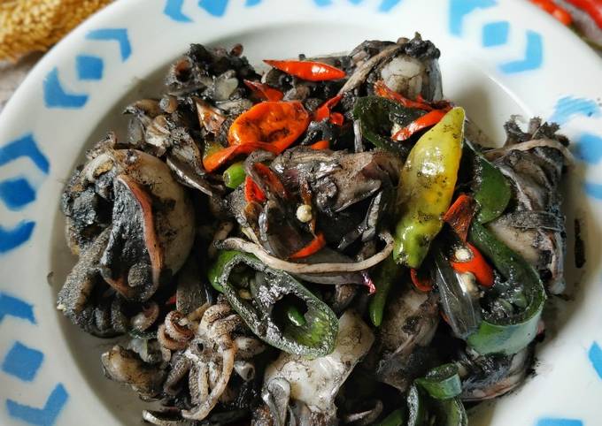 Tumis Cumi Masak Hitam